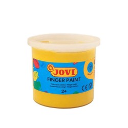 Pintura de dedos Jovi - 125 ml - Color amarillo