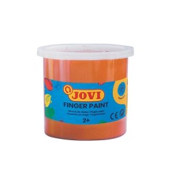 Pintura de dedos Jovi - 125 ml - Color naranja