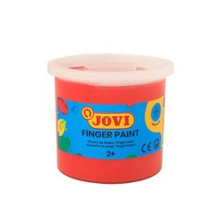 Pintura de dedos Jovi - 125 ml - Color rojo