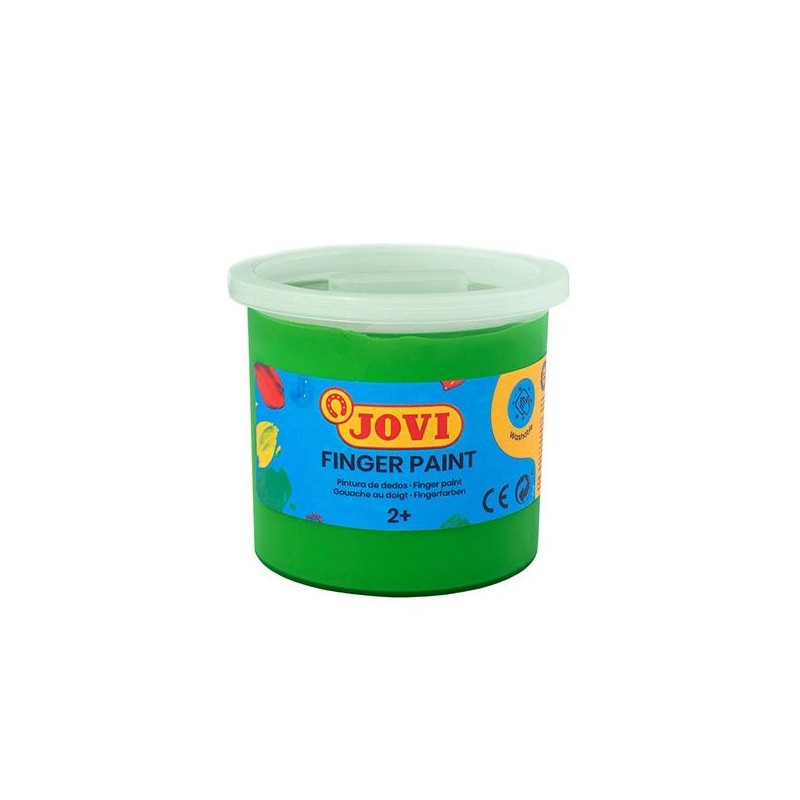 Pintura de dedos Jovi - 125 ml - Color verde Pintura de dedos Jovi - 125 ml - Color verde