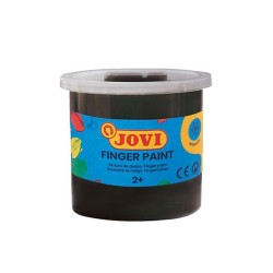 Pintura de dedos Jovi - 125 ml - Color negro