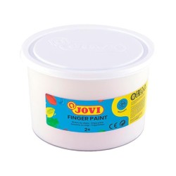 Pintura de dedos Jovi - 500 ml - Color blanco