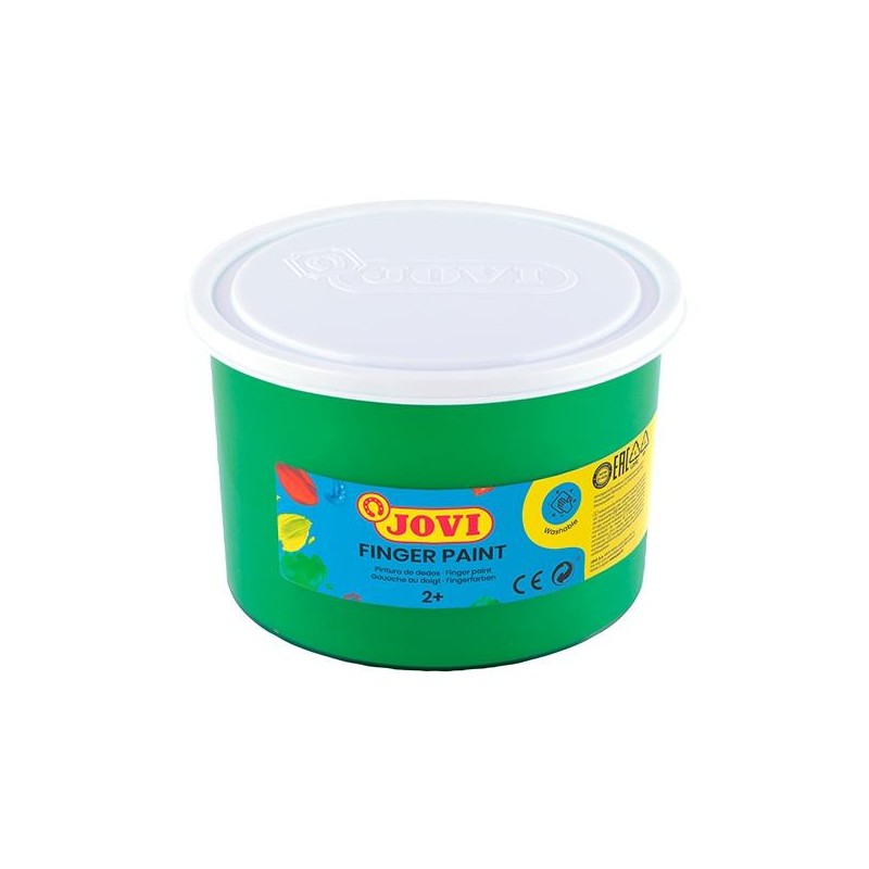 Pintura de dedos Jovi - 500 ml - Color verde Pintura de dedos Jovi - 500 ml - Color verde