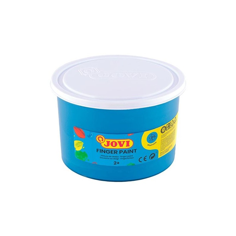 Pintura de dedos Jovi - 500 ml - Color azul Pintura de dedos Jovi - 500 ml - Color azul