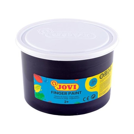 Pintura de dedos Jovi - 500 ml - Color negro