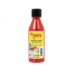 Pintura multisuperficie Jovidecor Acryl - 250 ml - Color rojo