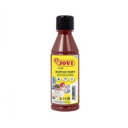 Pintura multisuperficie Jovidecor Acryl - 250 ml - Color marrón