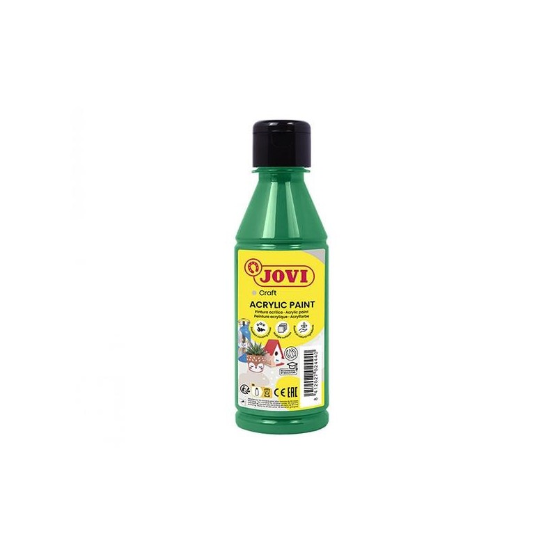 Pintura multisuperficie Jovidecor Acryl - 250 ml - Color verde oscuro Pintura multisuperficie Jovidecor Acryl - 250 ml - Color verde oscuro