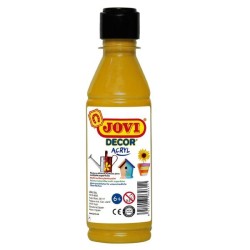 Pintura multisuperficie Jovidecor Acryl - 250 ml - Color oro