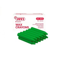 Ceras duras Jovicolor - Color verde claro - Caja 12 ud