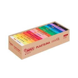 Plastilina Jovi - 350 g - Colores surtidos - Caja 15 ud