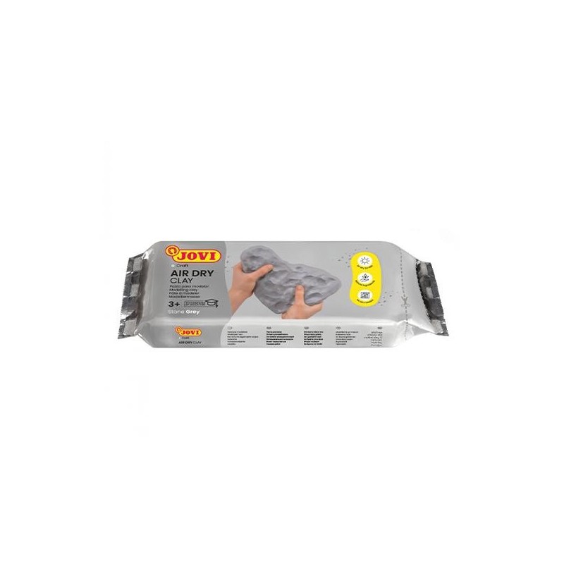 Pasta para modelar Jovi - 1 kg - Color gris Pasta para modelar Jovi - 1 kg - Color gris