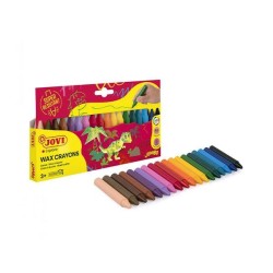 Ceras duras Jovicolor - Colores surtidos - Estuche 18 ud