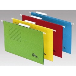 Carpeta colgante Grafoplás - Visor superior - Kraft - Varilla de plástico - Folio - Lomo en V (PACK INDIVISIBLE DE 50 UNIDADES)