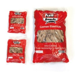 Bandas elásticas Fixo - 4 mm x 8 cm - Bolsa 100 g