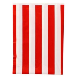 Bolsa para disfraz decorada Fixo Kids - Payaso rayas - 56 x 70 cm - Pack 25 ud