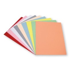 Subcarpeta Dequa - A4 - 180 g - Color azul pastel (PACK INDIVISIBLE DE 50 UNIDADES)