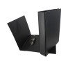 Carpeta de anillas Grafoplás - Bolsa interior - 2 anillas x 40 mm - PVC - Folio - Color negro