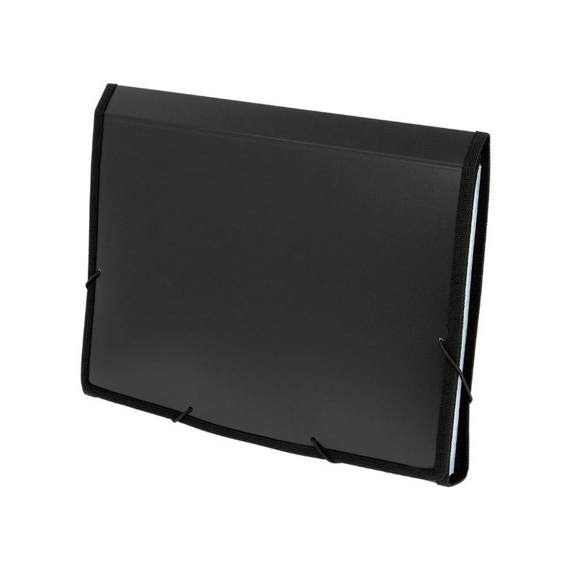 Clasificador fuelle Grafoplás - PP - 13 departamentos - Folio - Color negro Clasificador fuelle Grafoplás - PP - 13 departamentos - Folio - Color negro