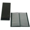 Tarjetero Grafoplás Basic - PVC - 105 x 68 mm - 20 fundas - 160 tarjetas - Color negro