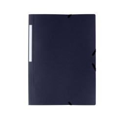 Carpeta de gomas Grafoplás Poligraf - 3 solapas - PP - Folio - Color azul