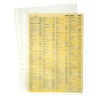 Funda porta documentos Grafoplás - Multitaladro - PP - 50 m - Piel de naranja - A4 - Caja 100 ud