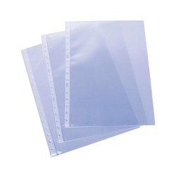Funda porta documentos Grafoplás - Multitaladro - PP - 70 m - Piel de naranja - A4 - Caja 100 ud