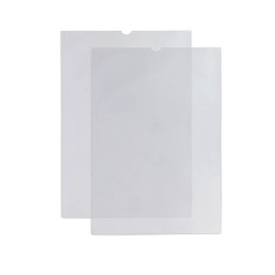Dosier uñero Grafoplás - Abertura superior - PVC - 150 m - Piel de naranja - Folio - Caja 75 ud
