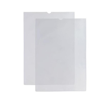 Dosier uñero Grafoplás - Abertura superior - PVC - 150 m - Piel de naranja - Folio - Caja 75 ud
