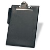 Portablock con pinza y solapa Grafoplas - PVC - Folio - Color negro
