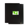 Carpeta de fundas Grafoplás - Espiral oculto - PP - Folio - 40 fundas - Color negro