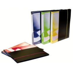 Carpeta de fundas Grafoplás - Lomo personalizable - PP - Folio - 60 fundas - Color negro