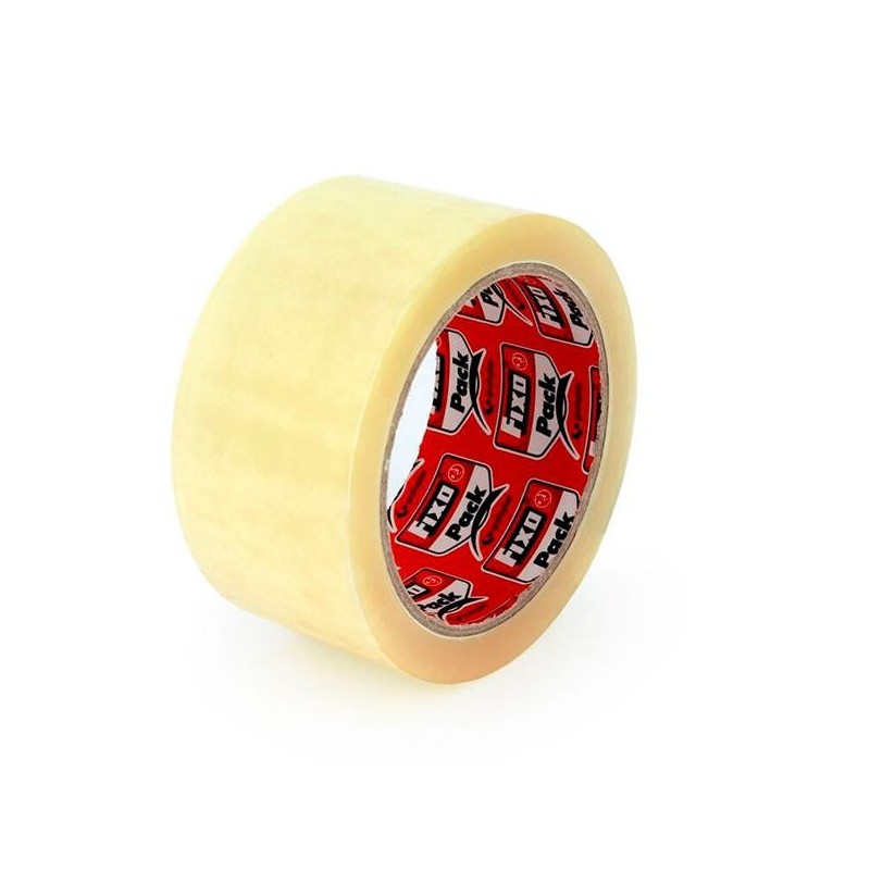 Precinto Fixo - PP acrílico - 48 mm x 66 m - color transparente (PACK INDIVISIBLE DE 6 UNIDADES)