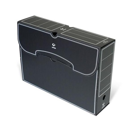 Caja archivo definitivo Grafoplás - PP - Folio - Lomo 95 mm - Color negro