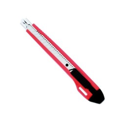 Cúter Westcott Premium - 9 mm - Color rojo