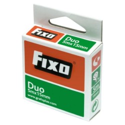 Cinta doble cara Fixo Duo - 15 mm x 5 m