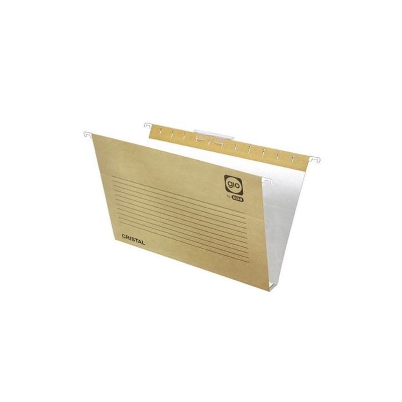 Carpeta colgante Gio - Visor superior - Kraft bicolor - Varilla metálica - A4 - Lomo 30 mm (PACK INDIVISIBLE DE 25 UNIDADES) Carpeta colgante Gio - Visor superior - Kraft bicolor - Varilla metálica - A4 - Lomo 30 mm (PACK INDIVISIBLE DE 25 UNIDADES)