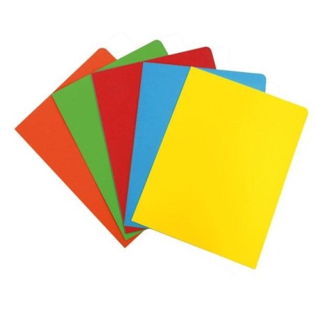 Subcarpeta Gio 230g folio rojo intenso (PACK INDIVISIBLE DE 50 UNIDADES)