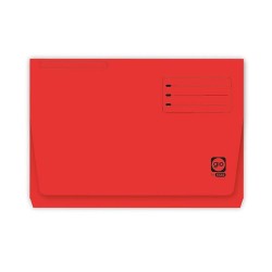 Subcarpeta bolsillo Gio - Folio - 320 g - Color rojo (PACK INDIVISIBLE DE 25 UNIDADES)
