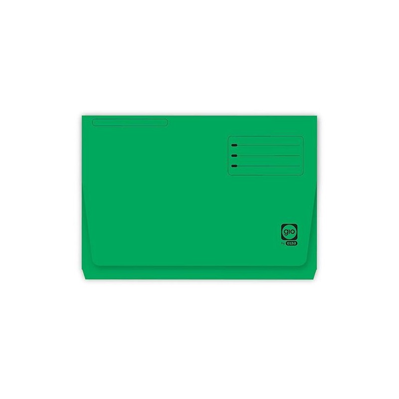 Subcarpeta bolsillo Gio - Folio - 320 g - Color verde (PACK INDIVISIBLE DE 25 UNIDADES) Subcarpeta bolsillo Gio - Folio - 320 g - Color verde (PACK INDIVISIBLE DE 25 UNIDADES)