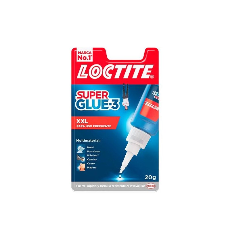 Tubo pegamento Loctite Super Glue 3 Profesional - 20 g Tubo pegamento Loctite Super Glue 3 Profesional - 20 g