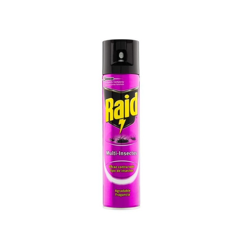 Insecticida Raid - Multi-insectos - 400 ml Insecticida Raid - Multi-insectos - 400 ml