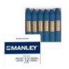 Ceras blandas Manley - Color azul ultramar - Caja 12 ud