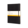 Cuaderno Moleskine Classic X-Large - Cosido - Tapa dura - 19 x 25 cm - Horizontal - 192 páginas - 70 g - Color negro