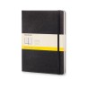 Cuaderno Moleskine Classic X-Large - Cosido - Tapa dura - 19 x 25 cm - 5x5 - 192 páginas - 70 g - Color negro
