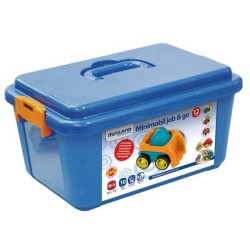 Minimóvil Go & Job Miniland - 12 cm - +18 meses - Colores surtidos - Caja 10 ud