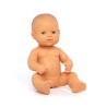 Muñeco europeo Miniland - Niña - 32 cm - + 10 meses