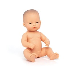 Muñeco asiático Miniland - Niño - 32 cm - + 10 meses