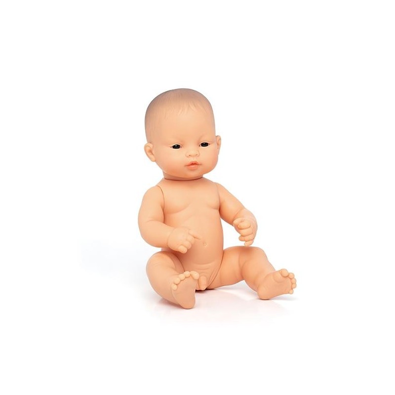 Muñeco asiático Miniland - Niño - 32 cm - + 10 meses Muñeco asiático Miniland - Niño - 32 cm - + 10 meses
