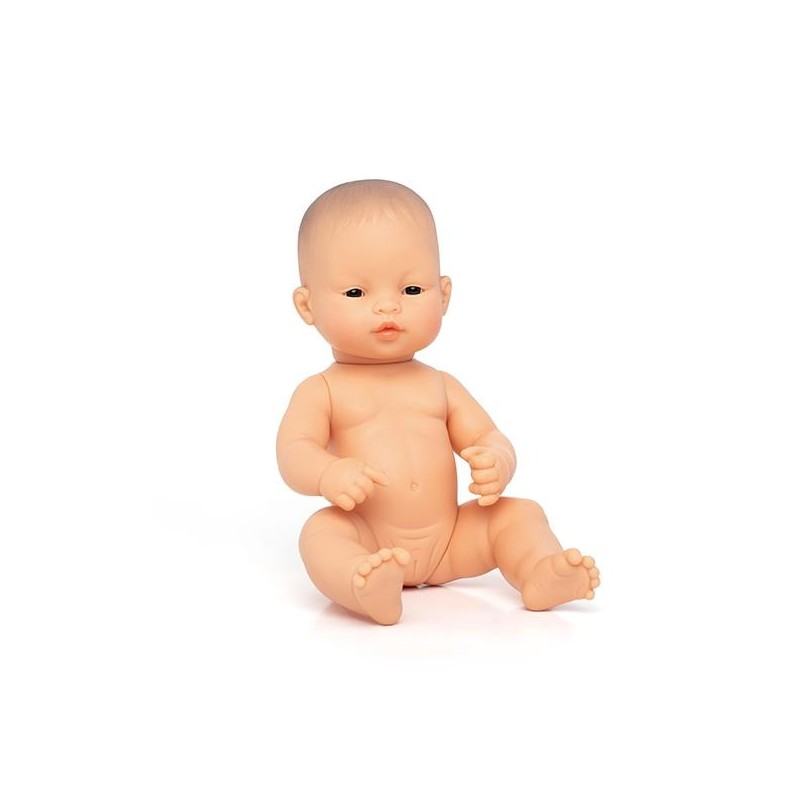 Muñeco asiático Miniland - Niña - 32 cm - + 10 meses